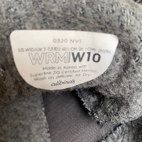 allbirds Wool Runner Mizzles in natural grey - Picture 8 of 11
